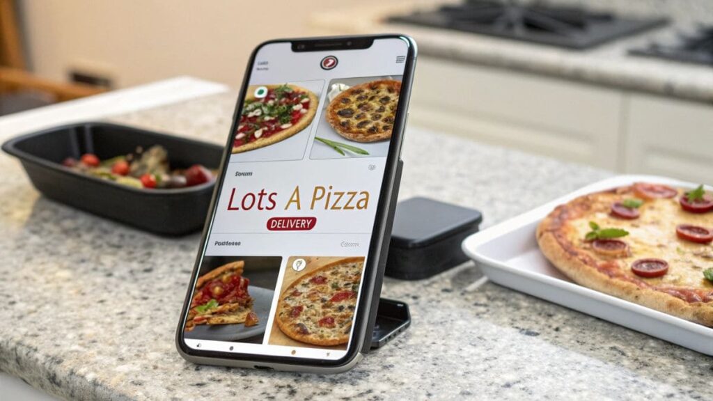 How can I order Lots’a Pizza for delivery?